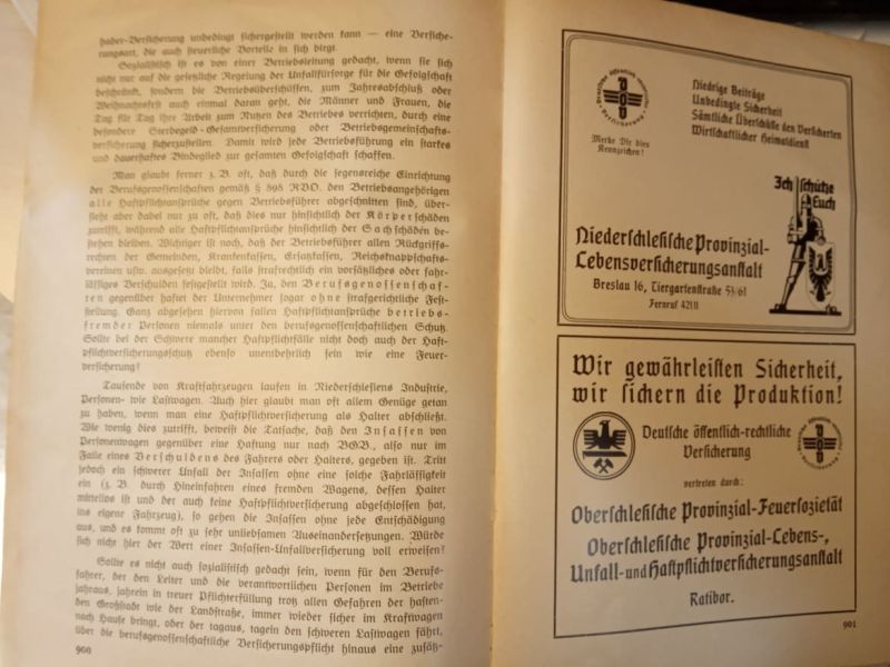  - Schlesien. Bodenschatze und Industrie. Waren- und Firmenkundliches Handbuch. Das schlesiesche Industrie-Adreßbuch.